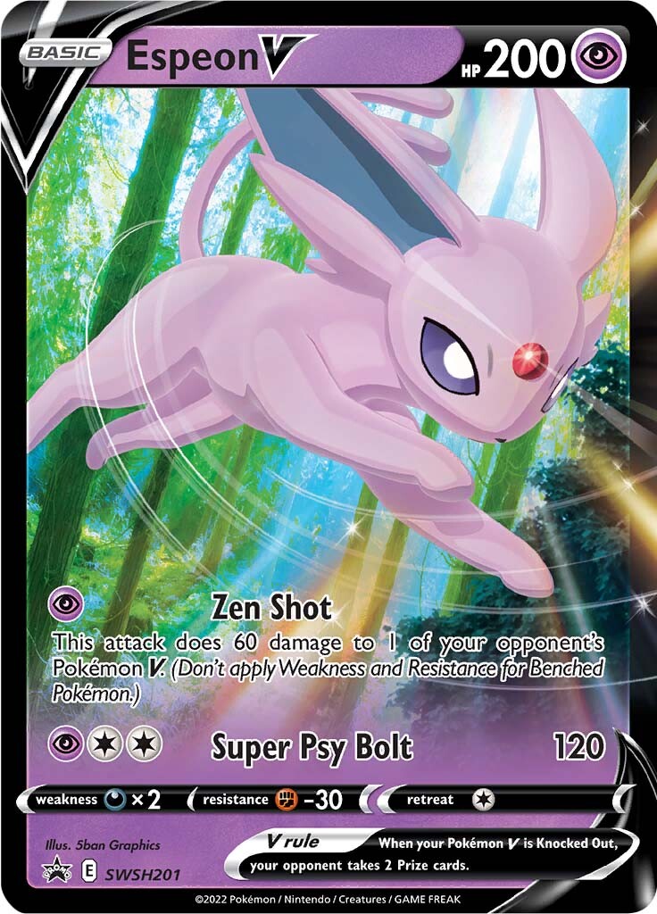 Espeon V (SWSH201) [Sword & Shield: Black Star Promos] | Mindsight Gaming