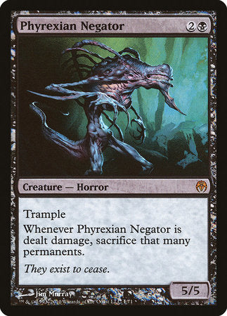 Phyrexian Negator [Duel Decks: Phyrexia vs. the Coalition] | Mindsight Gaming