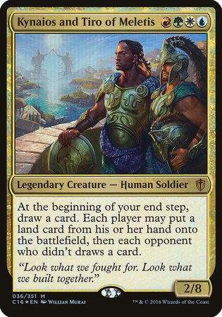 Kynaios and Tiro of Meletis (Commander 2016) [Commander 2016 Oversized] | Mindsight Gaming