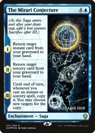 The Mirari Conjecture [Dominaria Promos] | Mindsight Gaming