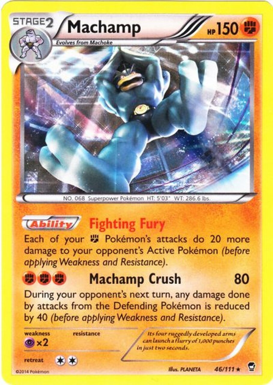 Machamp (46/111) [XY: Furious Fists] | Mindsight Gaming