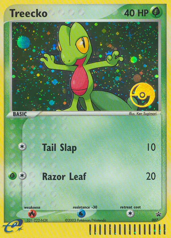 Treecko (007) [Nintendo: Black Star Promos] | Mindsight Gaming