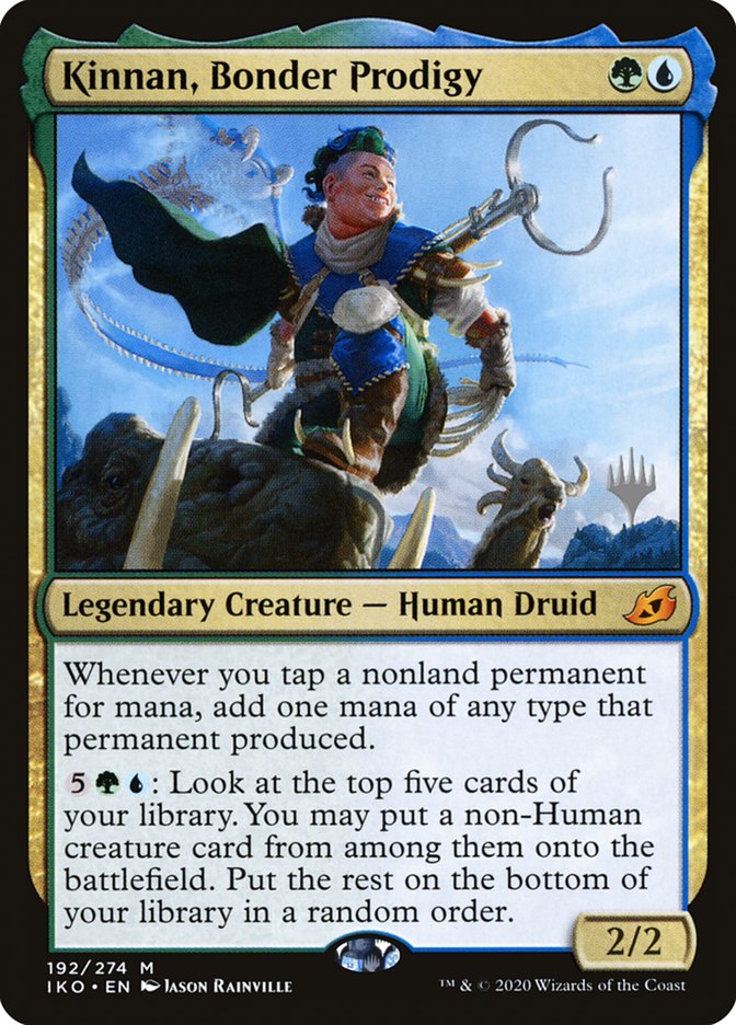 Kinnan, Bonder Prodigy (Promo Pack) [Ikoria: Lair of Behemoths Promos] | Mindsight Gaming