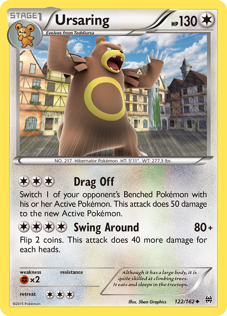 Ursaring (122/162) [XY: BREAKthrough] | Mindsight Gaming