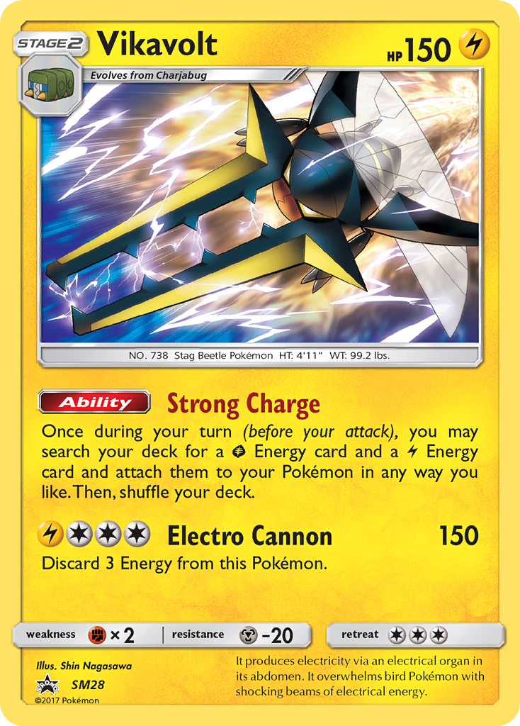 Vikavolt (SM28) [Sun & Moon: Black Star Promos] | Mindsight Gaming