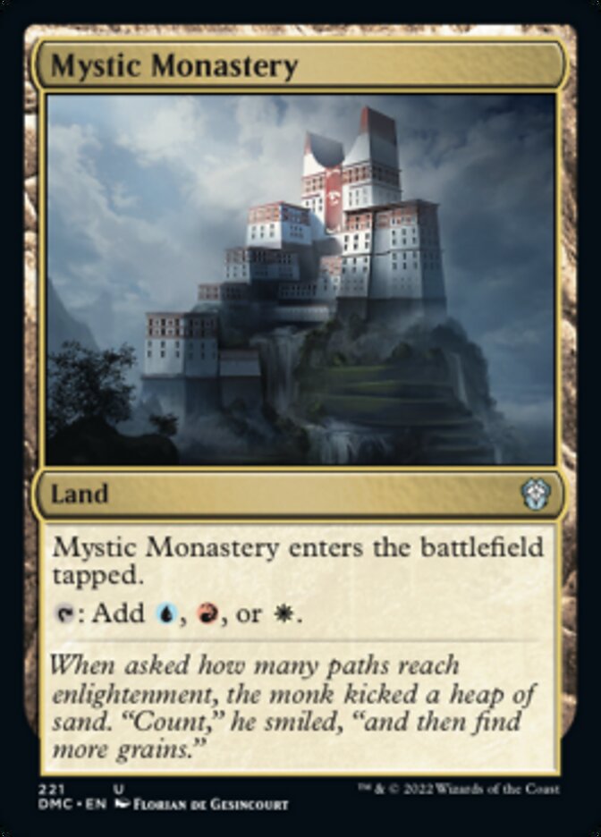 Mystic Monastery [Dominaria United Commander] | Mindsight Gaming