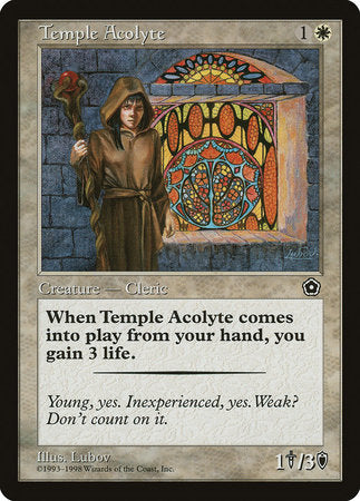 Temple Acolyte [Portal Second Age] | Mindsight Gaming