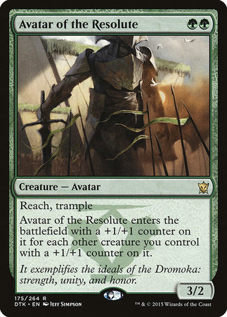 Avatar of the Resolute [Dragons of Tarkir] | Mindsight Gaming