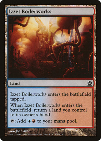 Izzet Boilerworks [Commander 2011] | Mindsight Gaming