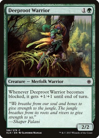 Deeproot Warrior [Ixalan] | Mindsight Gaming