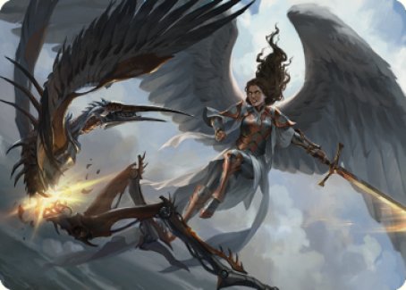 Destroy Evil Art Card [Dominaria United Art Series] | Mindsight Gaming