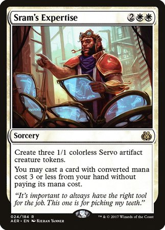 Sram's Expertise [Aether Revolt] | Mindsight Gaming