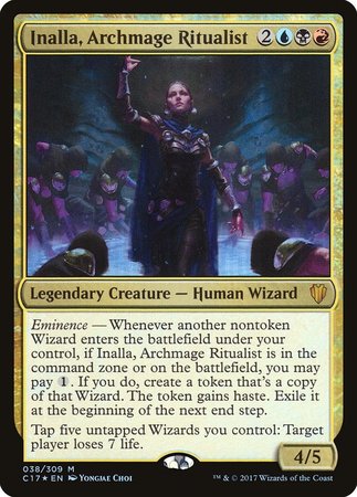 Inalla, Archmage Ritualist [Commander 2017] | Mindsight Gaming