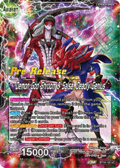 Shroom & Salsa // Demon God Shroom & Salsa, Deadly Genius (BT18-122) [Dawn of the Z-Legends Prerelease Promos] | Mindsight Gaming