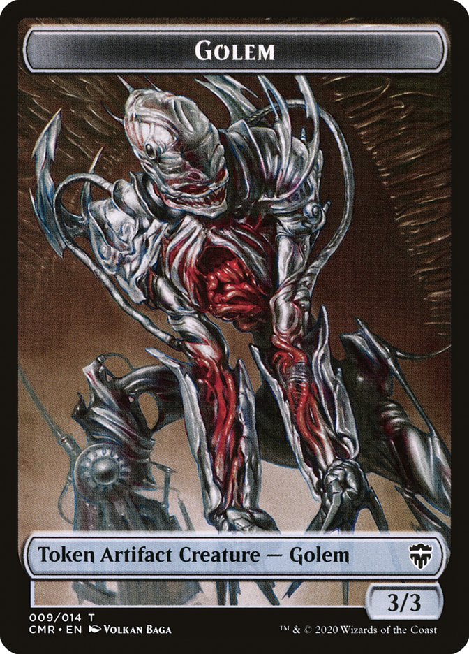 Golem Token [Commander Legends Tokens] | Mindsight Gaming