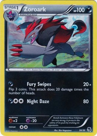 Zoroark (30/30) [Black & White: Trainer Kit - Zoroark] | Mindsight Gaming