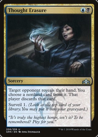 Thought Erasure [Guilds of Ravnica] | Mindsight Gaming