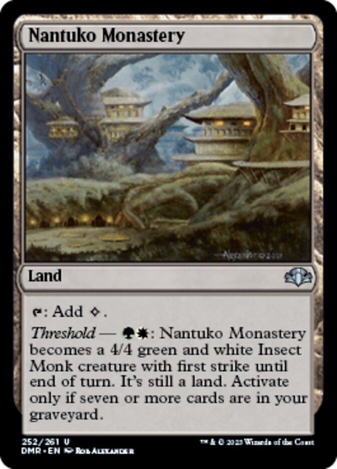 Nantuko Monastery [Dominaria Remastered] | Mindsight Gaming