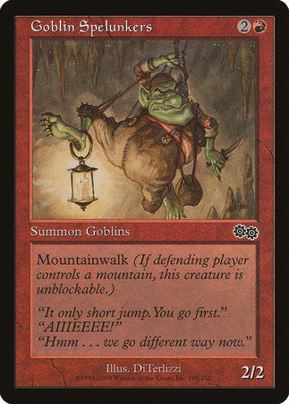 Goblin Spelunkers [Urza's Saga] | Mindsight Gaming