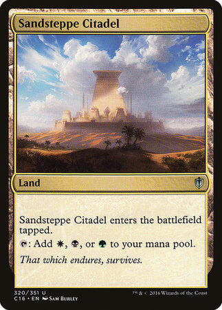 Sandsteppe Citadel [Commander 2016] | Mindsight Gaming