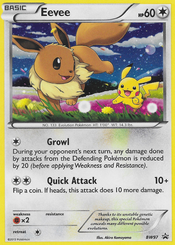 Eevee (BW97) [Black & White: Black Star Promos] | Mindsight Gaming