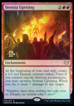 Stensia Uprising [Innistrad: Crimson Vow Prerelease Promos] | Mindsight Gaming