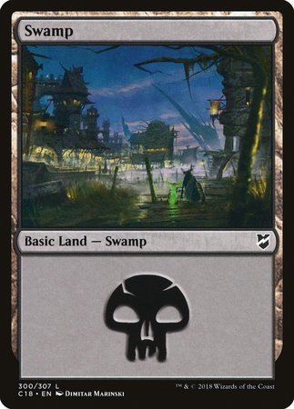 Swamp (300) [Commander 2018] | Mindsight Gaming