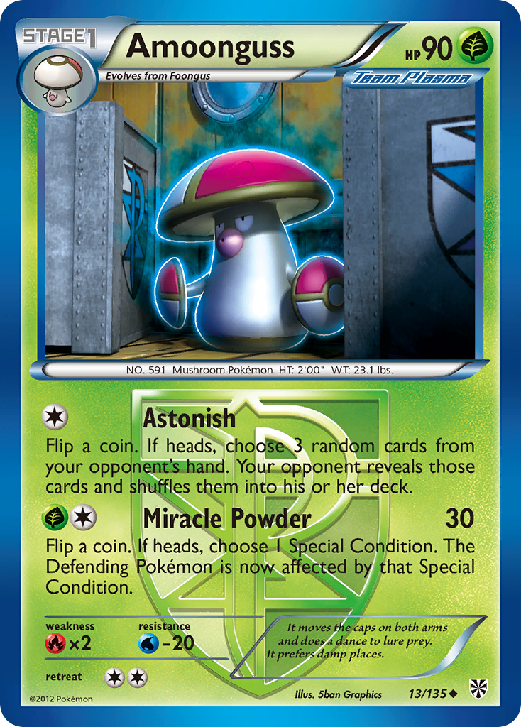 Amoonguss (13/135) [Black & White: Plasma Storm] | Mindsight Gaming