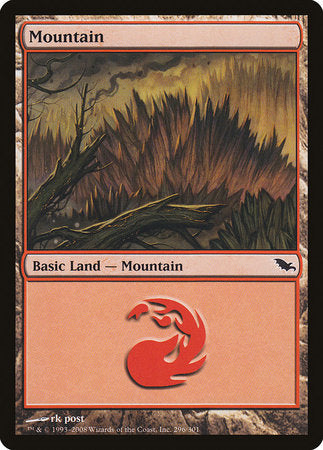 Mountain (296) [Shadowmoor] | Mindsight Gaming