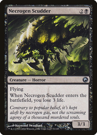 Necrogen Scudder [Scars of Mirrodin] | Mindsight Gaming