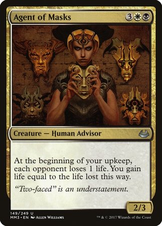 Agent of Masks [Modern Masters 2017] | Mindsight Gaming