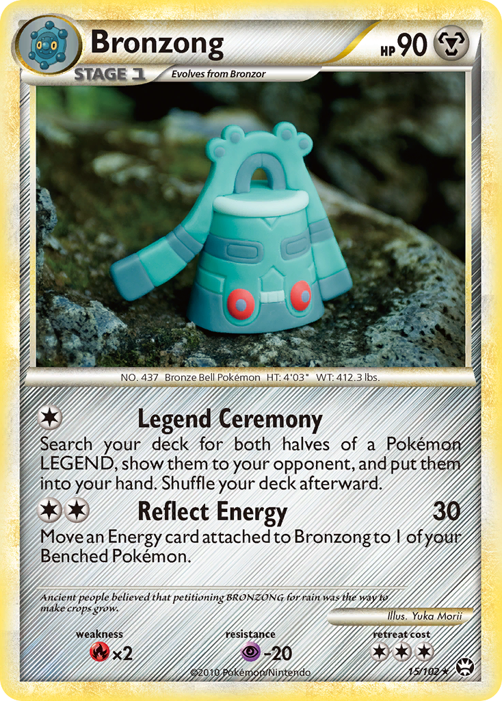 Bronzong (15/102) [HeartGold & SoulSilver: Triumphant] | Mindsight Gaming