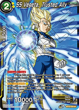 SS Vegeta, Trusted Ally (Uncommon) [BT13-100] | Mindsight Gaming