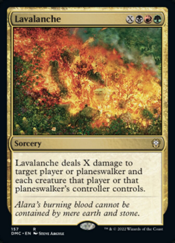 Lavalanche [Dominaria United Commander] | Mindsight Gaming