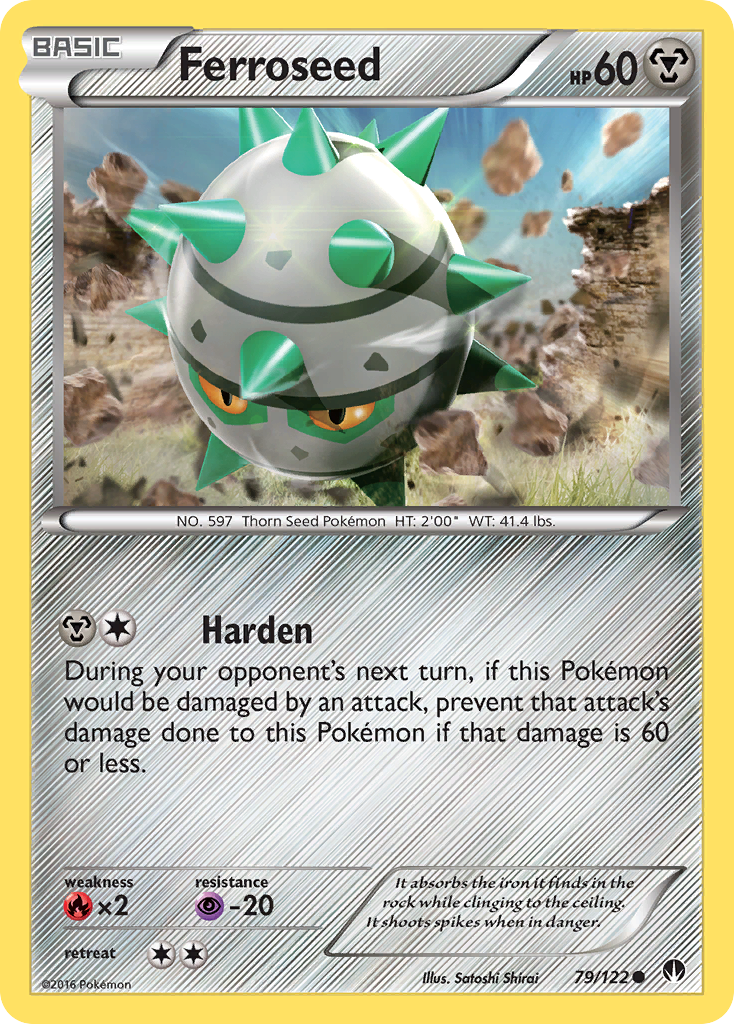 Ferroseed (79/122) [XY: BREAKpoint] | Mindsight Gaming