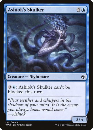 Ashiok's Skulker [War of the Spark] | Mindsight Gaming