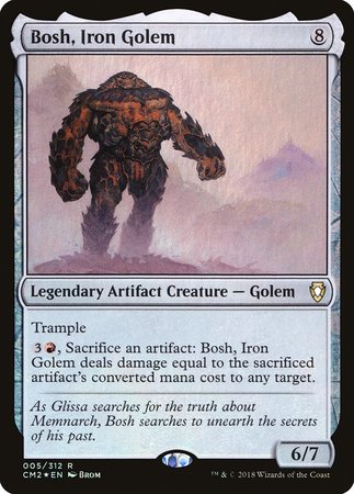 Bosh, Iron Golem [Commander Anthology Volume II] | Mindsight Gaming