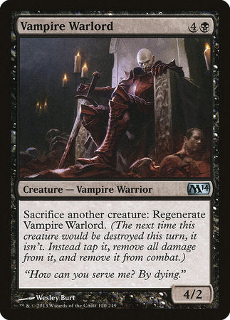 Vampire Warlord [Magic 2014] | Mindsight Gaming