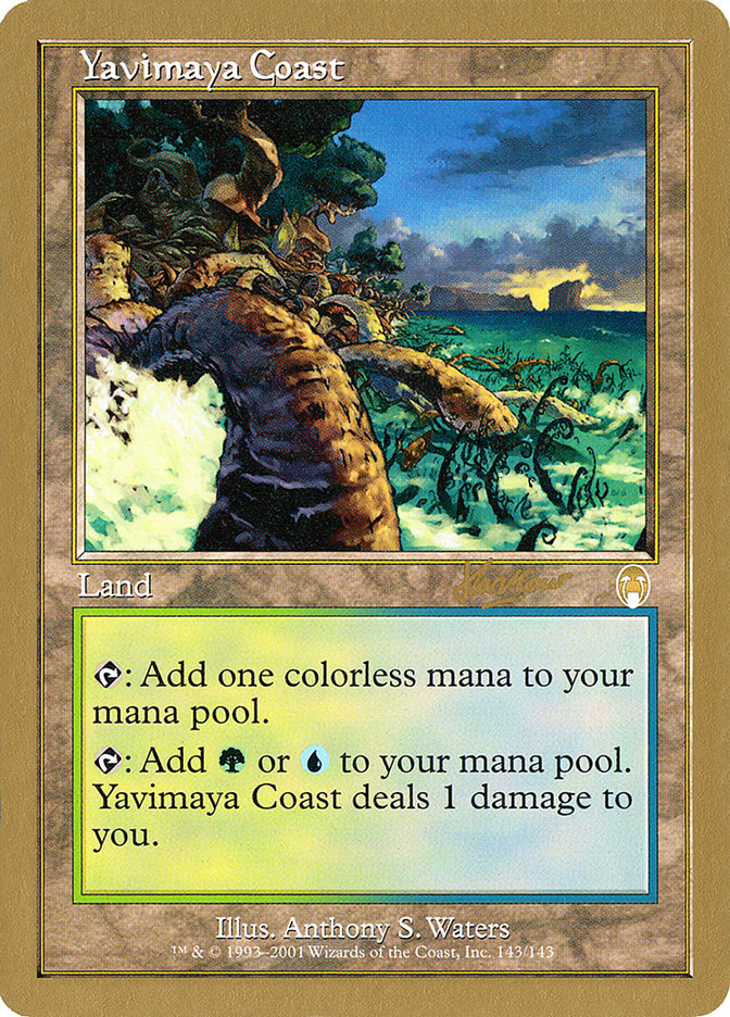 Yavimaya Coast (Sim Han How) [World Championship Decks 2002] | Mindsight Gaming