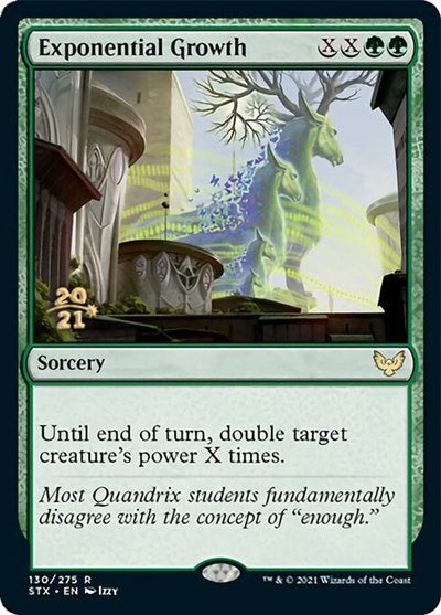 Exponential Growth [Strixhaven: School of Mages Prerelease Promos] | Mindsight Gaming