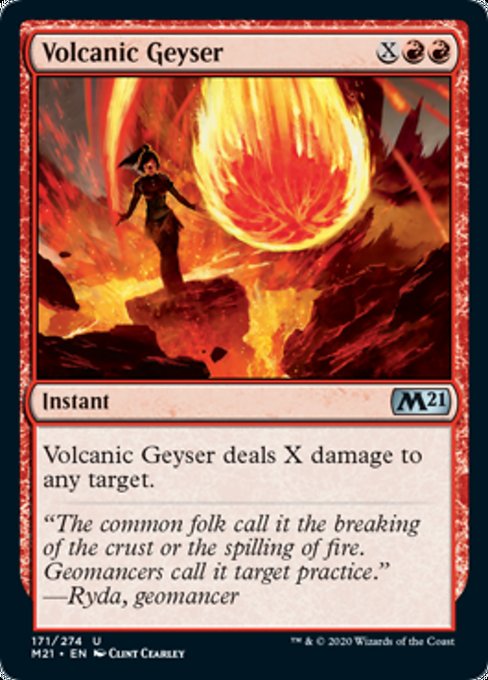 Volcanic Geyser [Core Set 2021] | Mindsight Gaming