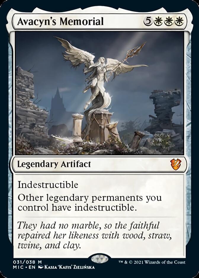 Avacyn's Memorial [Innistrad: Midnight Hunt Commander] | Mindsight Gaming