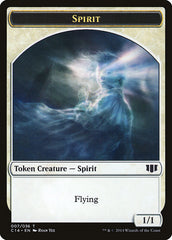 Soldier // Spirit Double-sided Token [Commander 2014 Tokens] | Mindsight Gaming