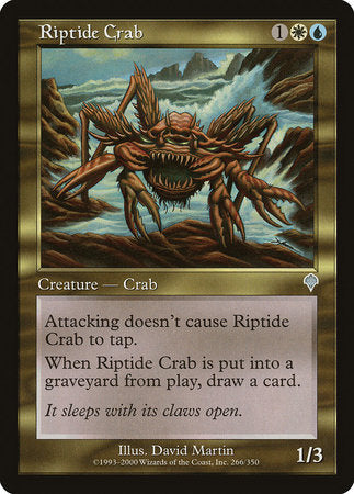 Riptide Crab [Invasion] | Mindsight Gaming