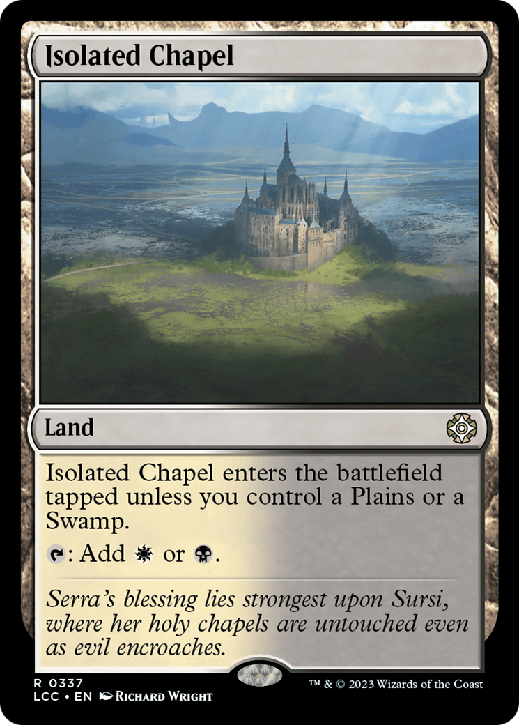 Isolated Chapel [The Lost Caverns of Ixalan Commander] | Mindsight Gaming