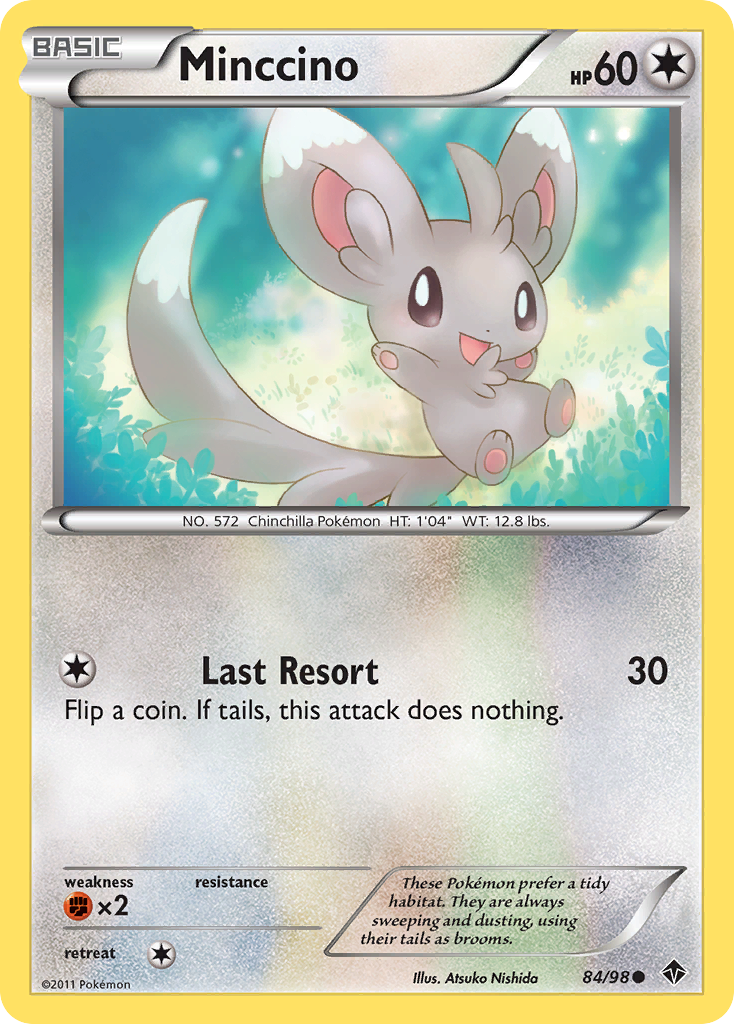 Minccino (84/98) [Black & White: Emerging Powers] | Mindsight Gaming