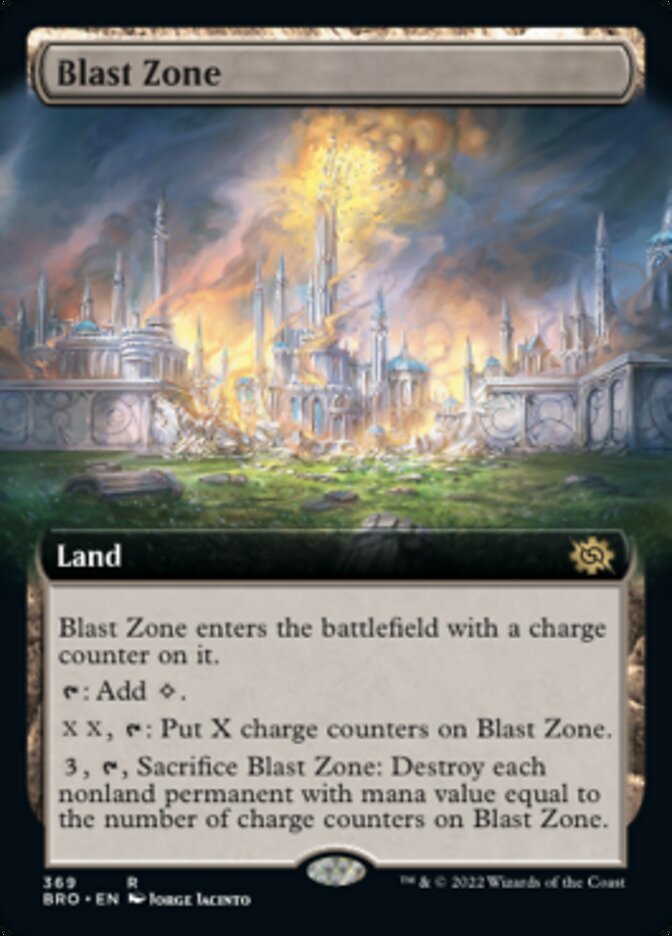 Blast Zone (Extended Art) [The Brothers' War] | Mindsight Gaming