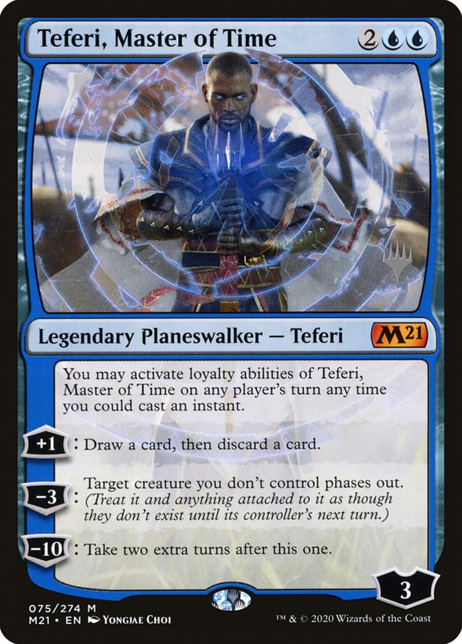 Teferi, Master of Time (Promo Pack) [Core Set 2021 Promos] | Mindsight Gaming