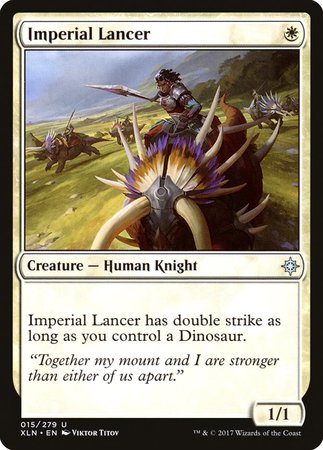 Imperial Lancer [Ixalan] | Mindsight Gaming