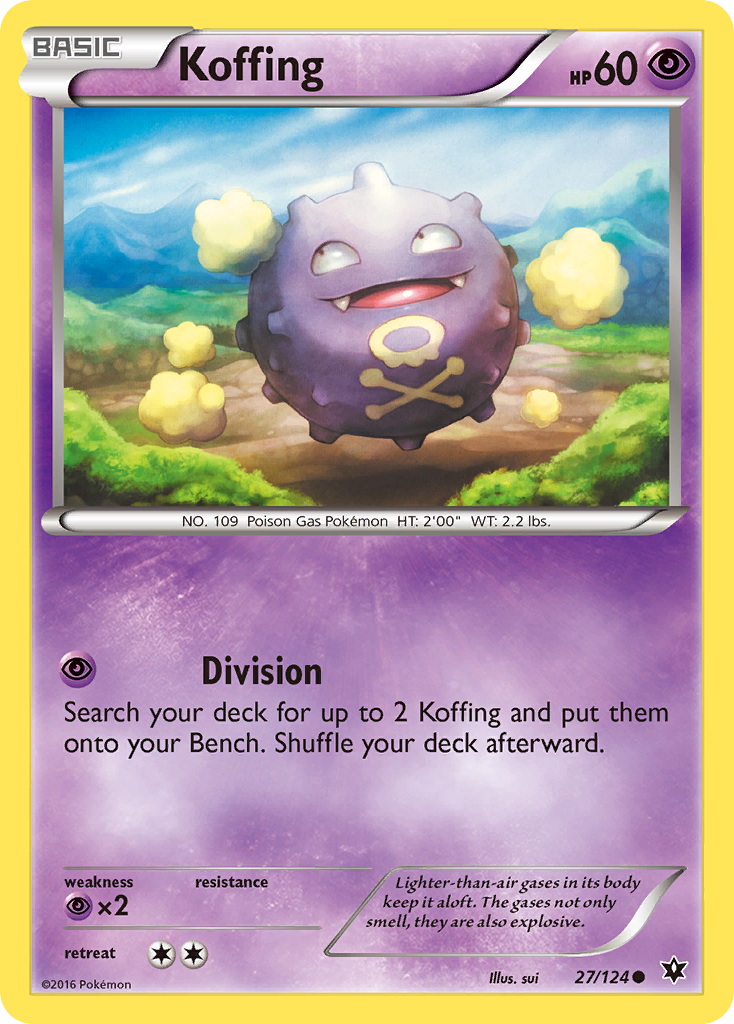 Koffing (27/124) [XY: Fates Collide] | Mindsight Gaming